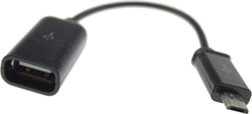 TOTO TKZ-01 OTG cable micro USB 0,16m Black F_52979 фото