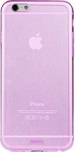 Remax Ultra Thin Silicon 0.2 mm iPhone 6/6S Pink 49178 фото