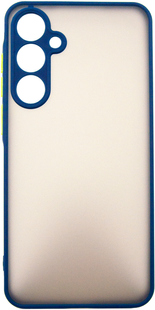 Dengos Matte TPU Case для Samsung Galaxy A55 5G + Cкло Blue 145168 фото