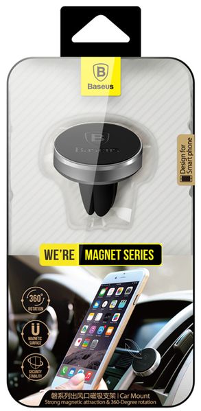 Baseus Magnet Car Mount Black 48947 фото