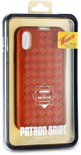 Remax Creative Case Apple iPhone X Brown 62094 фото