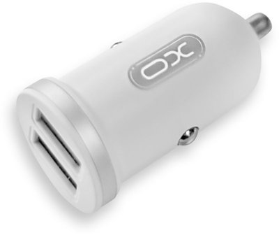 XO TZ08 2.1A/2 USB MicroUSB Cable White F_133235 фото