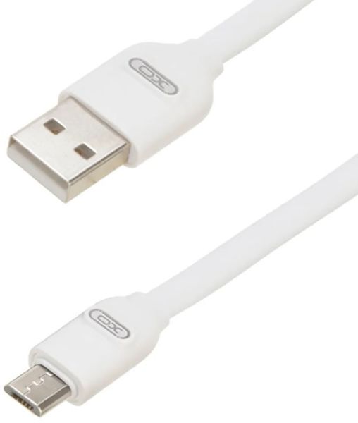 XO microUSB NB150 2.4A/1m White 135662 фото