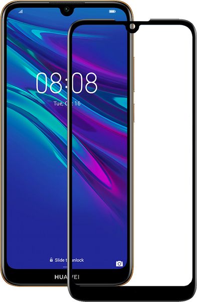 TOTO 5D Full Cover Tempered Glass Huawei Y6 2019 Black F_87266 фото