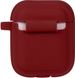 TOTO Plain Cover With Stripe Style Case AirPods Wine Red F_101761 фото 3