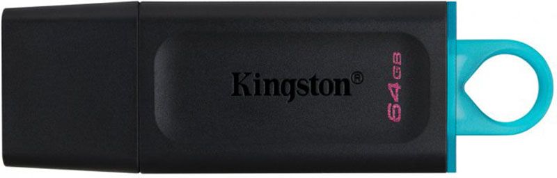 Kingston DT Exodia USB 3.2 64GB Black/Teal 134285 фото