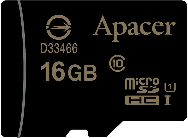 Apacer microSDHC/SDXC class 10 UHS-1 SD adapter 16Gb 65416 фото