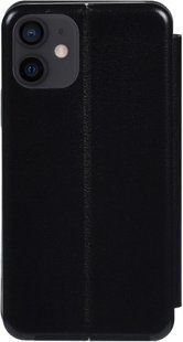 TOTO Book Rounded Leather Case Apple iPhone 12/12 Pro Black 128430 фото