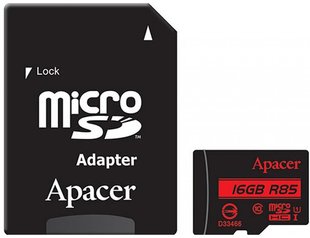 Apacer microSDHC/SDXC class 10 UHS-1 SD 16Gb no adapter 83297 фото