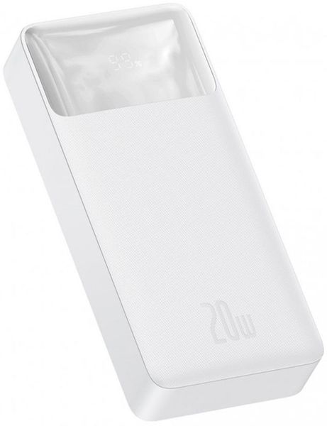 Baseus Bipow Digital Display Power bank 20000mAh 20W White 137312 фото