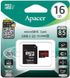 Apacer microSDHC/SDXC class 10 UHS-1 SD 16Gb no adapter 83297 фото 3