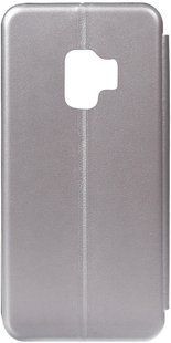 TOTO Book Rounded Leather Case Samsung Galaxy S9 Gray 97731 фото