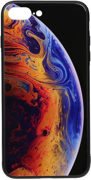 TOTO Print Glass Space Case Apple iPhone 7 Plus/8 Plus Violet 96109 фото TOTO Print Glass Space Case Apple iPhone 7 Plus/8 Plus Violet 96109 фото