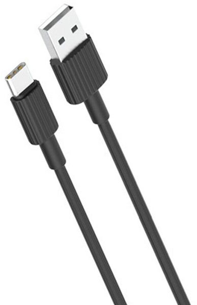 XO microUSB NB156 2.4A/1m Black 136091 фото