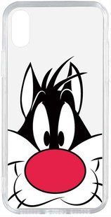 TOTO Acrylic+TPU Print Case Apple iPhone X/XS #11 Cat Nose Transparent 94835 фото