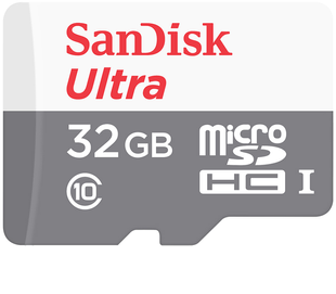 Sandisk microSDHC UHS-1 Ultra Class10 100MB/s 32GB 145247 фото