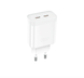 XO L105 35W 35W Dual Port Fast Charger Type-c Port Fast Charger White 144719 фото 2