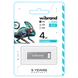 Wibrand USB 2.0 Chameleon 4Gb Silver 144752 фото 2