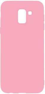 TOTO 1mm Matt TPU Case Samsung Galaxy J6 2018 Pink 94078 фото