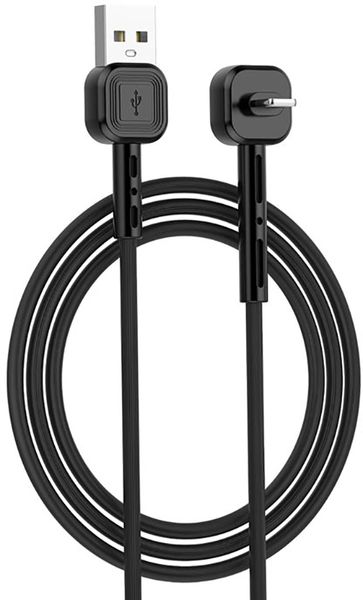 AWEI CL-65 Lightning cable 1m Black F_92390 фото