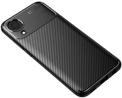 Design TPU Carbon Case Samsung Galaxy A03 Core (A032) Black F_137666 фото