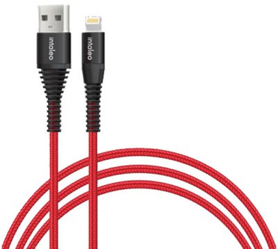 Intaleo CBRNYL1 USB to Lightning 1,2м Red F_142382 фото