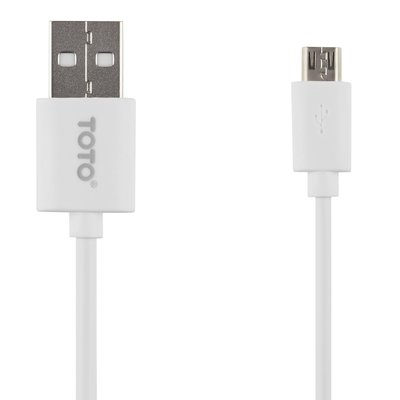 TOTO TKG-01 Charging USB cable microUSB 0,26m White 42928 фото