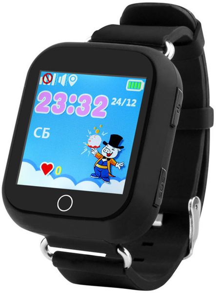 UWatch Q100s Kid smart watch Black F_50522 фото