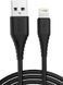 GOLF GC-64I Lightning cable 1m Black 77735 фото 2