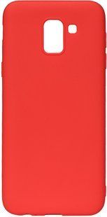 TOTO 1mm Matt TPU Case Samsung Galaxy J6 2018 Red 94048 фото