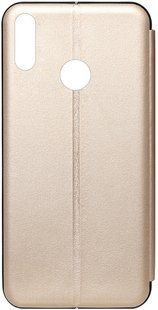 TOTO Book Rounded Leather Case Huawei Y7 2019 Gold 97670 фото
