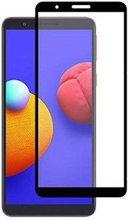 TOTO 5D Full Cover Tempered Glass Samsung Galaxy A01 Core Black 126975 фото
