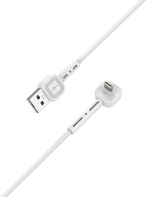 AWEI CL-65 Lightning cable 1m White F_92388 фото
