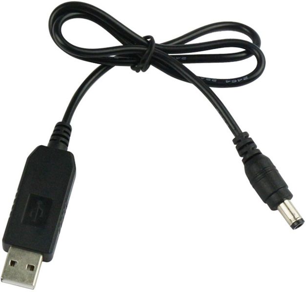 WGP USB-DC 5.5 mm*2.5 mm 5V-9V-12V + преобразователь Black F_140757 фото