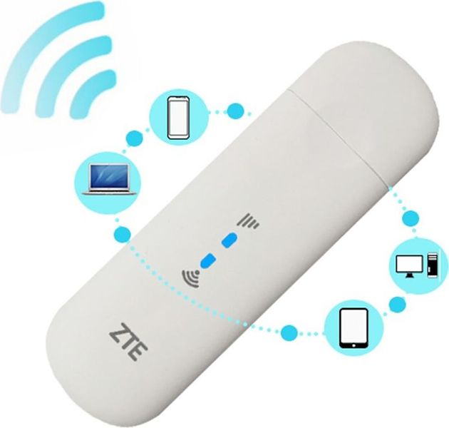 ZTE MF79U 3G/4G WiFi Router White 129979 фото