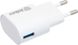 INKAX CD-08 Travel charger + Type-C cable 1USB 1A White F_62259 фото 4