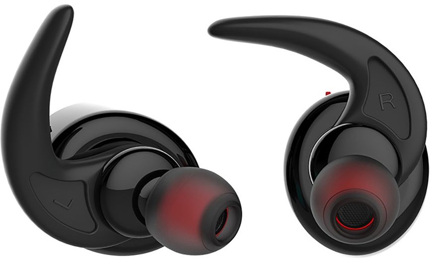 AWEI T1 Twins Earphones Black-Gold 53645 фото