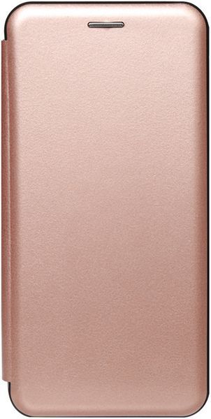 TOTO Book Rounded Leather Case Apple iPhone X/XS Rose Gold 97627 фото