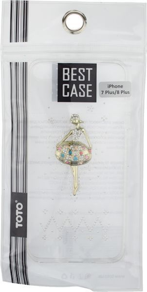 TOTO TPU case with stones iPhone 7 Plus/8 Plus Ballerina Transparent 55400 фото TOTO TPU case with stones iPhone 7 Plus/8 Plus Ballerina Transparent 55400 фото