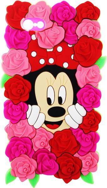 TOTO TPU Fluffy Case IPhone 5/5S/SE Mini Mouse Pink 56765 фото