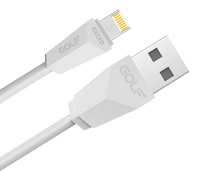 GOLF GC-27S Double Sided Diamond cable White 44584 фото