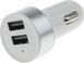 TOTO TZZ-58 Car charger metal 2USB 2,1A Silver 52859 фото 3