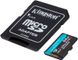 Kingston microSDHC/SDXC Canvas Go Plus 170R A2 U3 V30 Card SD adapter 64Gb F_119821 фото 2