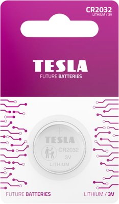 TESLA Batteries CR 2032 Blister 1 шт. F_134551 фото