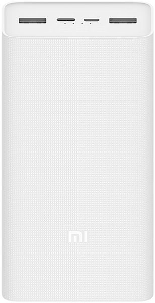 Xiaomi Mi Power Bank 3 30000mAh Quick Charge White (PB3018ZM) F_136753 фото
