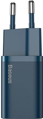 Baseus Super Si Quick Charger USB-C 20W Sets EU Blue F_139396 фото