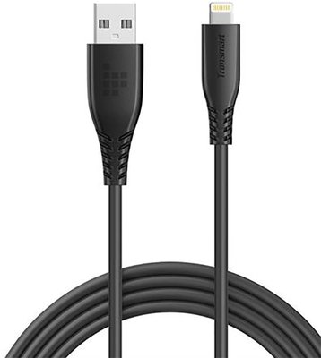 Tronsmart Lightning MFi 1.2m TPE Cable Black F_109685 фото