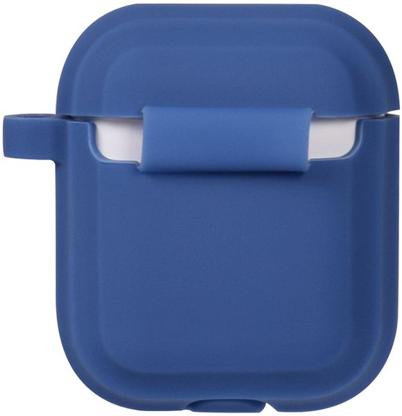 TOTO Plain Cover With Stripe Style Case AirPods Blue F_101764 фото