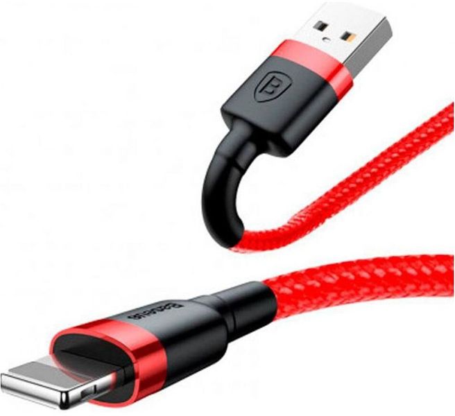 Baseus Cafule Cable Lightning 2m 1.5A Red Red F_142548 фото