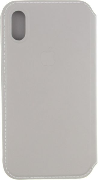 Apple Book Cover Case iPhone X Light grey F_56264 фото